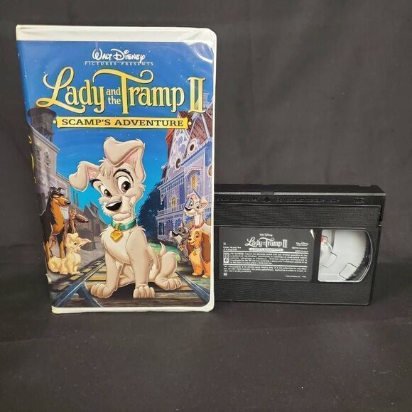 Lady and the Tramp II: Scamp's Adventure, (2001 Film) Adventure/Family, VHS - Picture 1 of 2